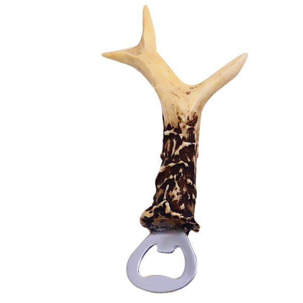 

antler deer shaped bottle opener wine beer champagne tool home wedding decor
