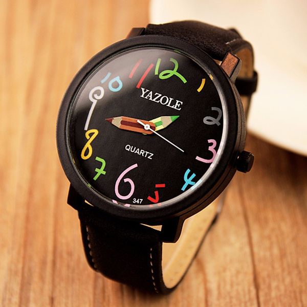

brand women's watches fashion pencil wrist watch for women watches clock zegarek damski dames horloges, Slivery;brown