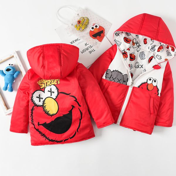 

winter coat for kids children's jacket girls double-sided thick cotton coat 2-10 years baby boy clothes boys coats winter, Blue;gray