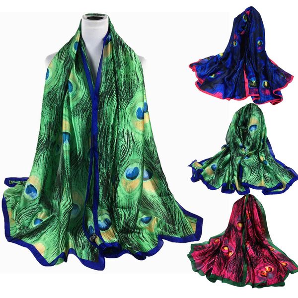 

elegant highly flexiblewomen print long soft scarf wrap shawl stole scarvestrend