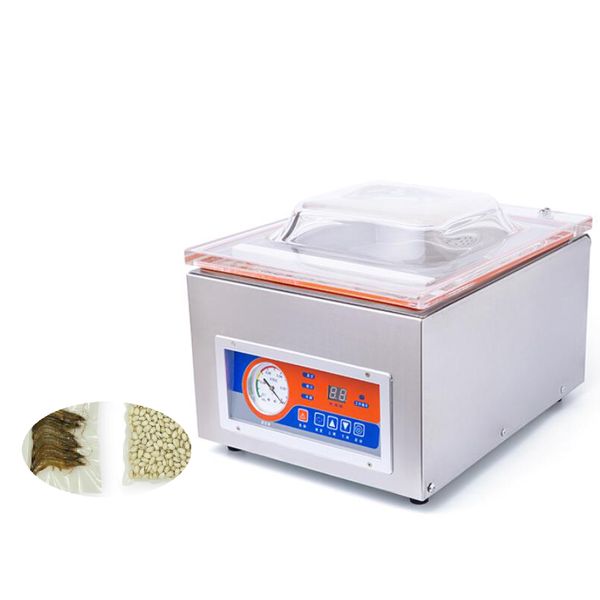 

inng commercial food vacuum machine dry-wet dual-purpose deepening enlarged deskvacuum plastic sealing machine sealer