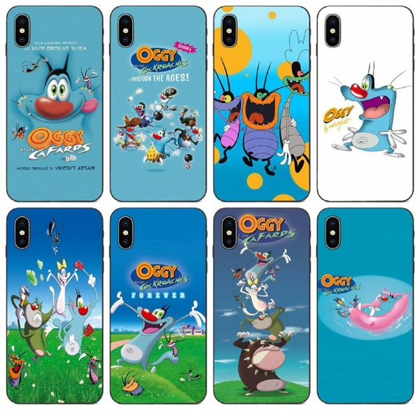 

[tongtrade] oggy and the cockroaches case for iphone 11 pro max x xs xr 8s 8 7s 7 se samsung a90 a9s alpha g850 honor 10 20 redmi 4a 4x case