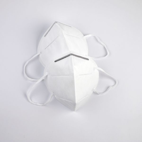 

in stock kn95 face mask respirator mask blocking dust air pollution protection personal health non woven foldable face mask