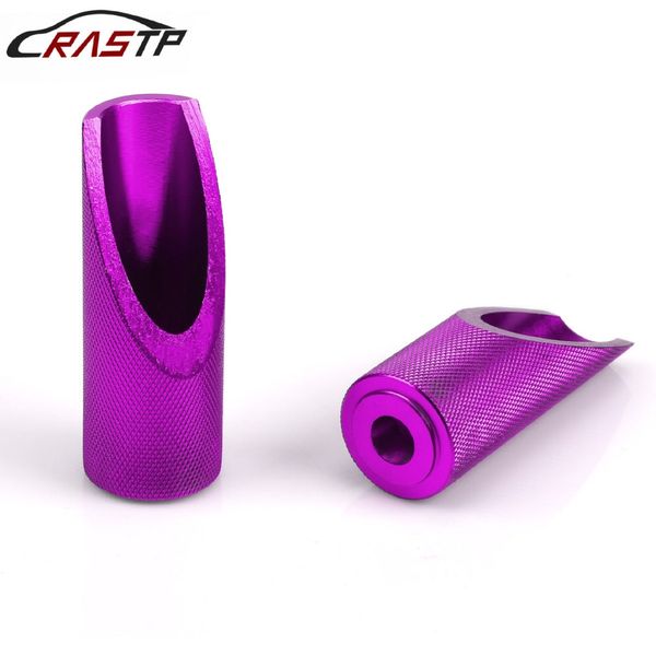 Pair Motorcycle Motorbike Foot Pegs For Honda Ruckus Zoomer Aluminum Black NEW