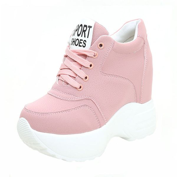 

2019 spring korean women's casual shoes thick sole muffin platform wild casual shoes thick sole bottom, Black