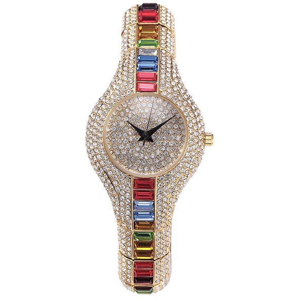 

diamonds women's watch quartz movmet nobda famous v196 female clock ladies wrist watches women fashion watch 2016, Slivery;brown
