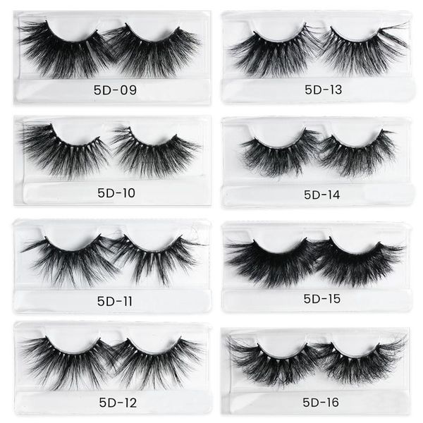 

false eyelashes 100 pairs vendor 25mm mink lashes eyelashe -selling reusable 5d faux fluffy thick