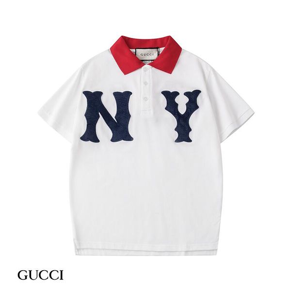 

fashion summer fashion designers men's shirt t-shirt letter embroidery t-shirt men's brand short sleeve t-shirt blouse-027, White