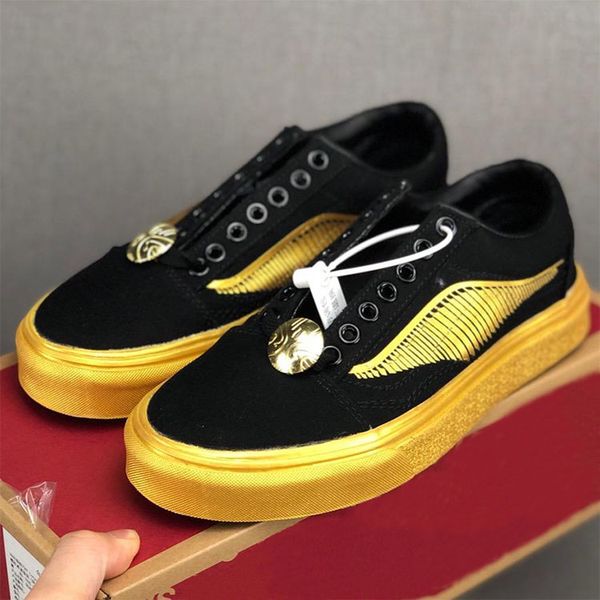 

Мужские кроссовки Harry Potter для мужской обуви из плотной ткани Man Flat Womens Slip On Женские