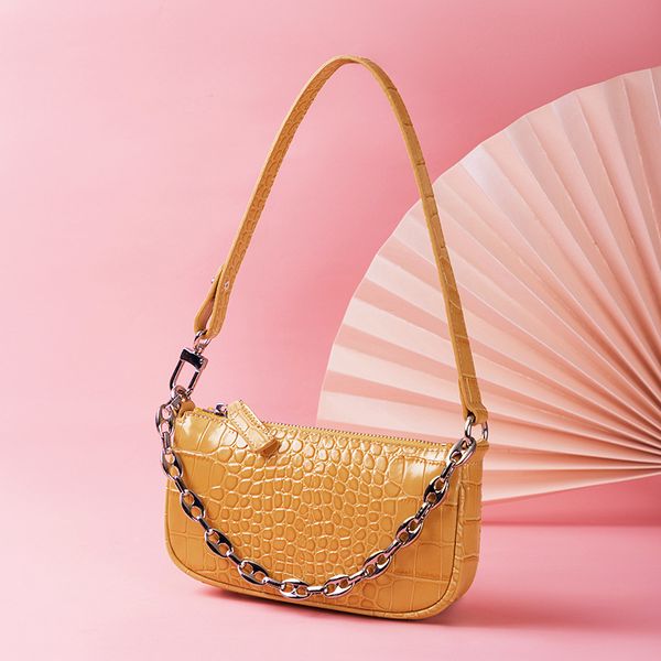

2020 cowhide small ladies bag handbags women genuine leather bags shoulder bag armpit hand sac a main femme