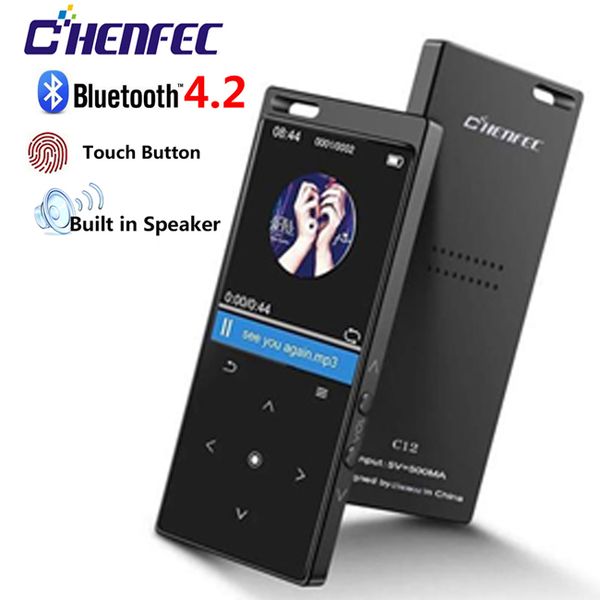 

new mp3 bluetooth player with speaker metal body 1.8in screen lossless sound quality mp3 player with fm radio, recorder, e-book