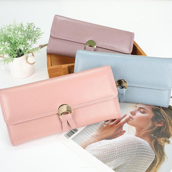 

luxurious2019 ma'am long women's more function really woman fund hand take package wallet tide
