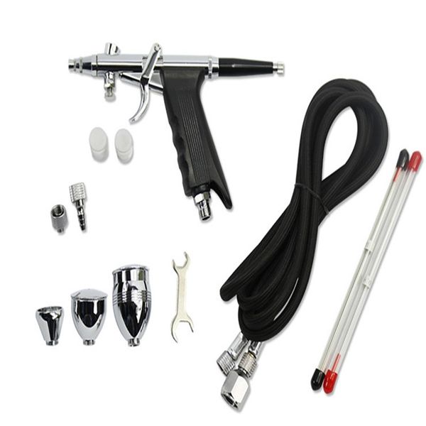 

onnfang 0.3* 0.5* 0.8mm nozzle spray gun facial body painting tattoo hand tool gravity feeding type