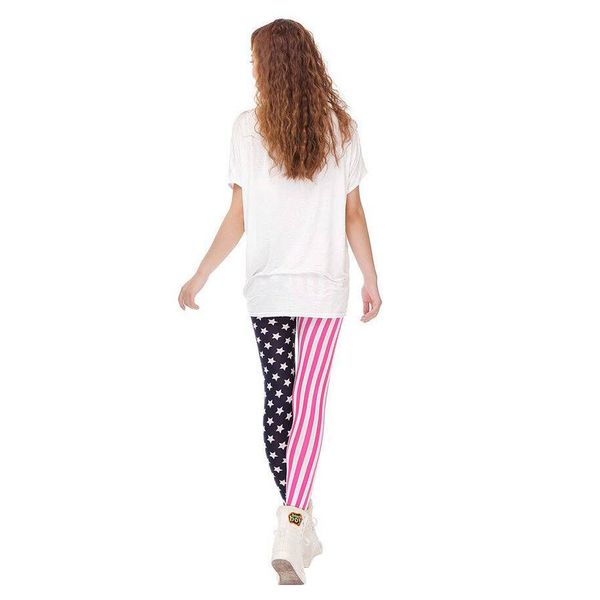 

kaguster seksi pink leggings fitness legging festival workout push up modis summer clothes for women side stripe leggings, Black