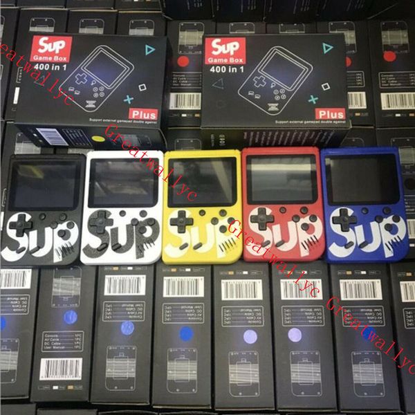 

sup mini handheld game console sup plus portable nostalgic game player 8 bit 400 in 1 fc games lcd display game player