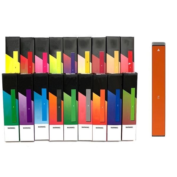 

оптовые Puff одноразовые устройства Starter Kit с кодом безопасности 280mAh Батарея разряжена стручок Vape Pen против эон шикарно vgod Стиг