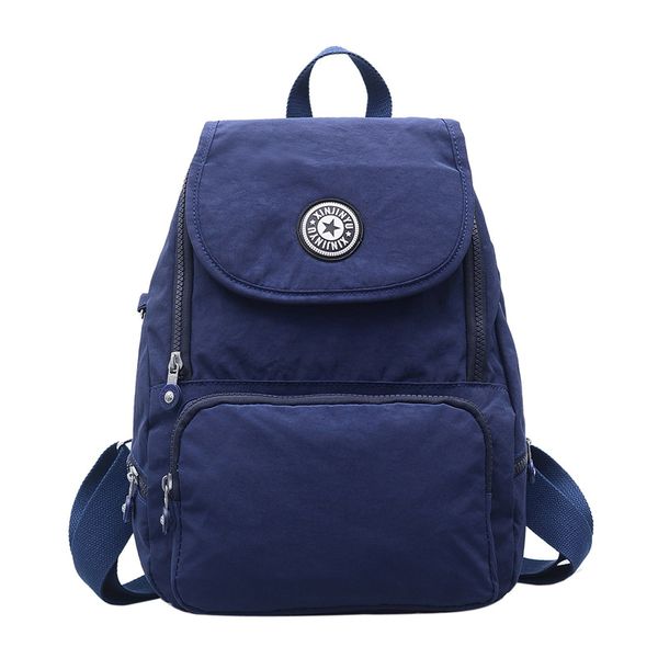 

women nylon backpack student school bag light weight backpacks travel shoulder bags mochilas feminina