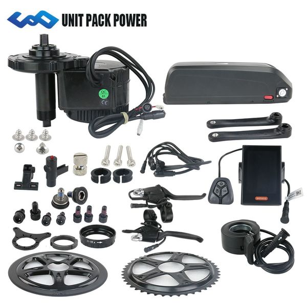 Bafang BBS02 48V 750W kit motore di avviamento a manovella media con 48V 17.5AH EBIKE batteria al litio Hailong Shark