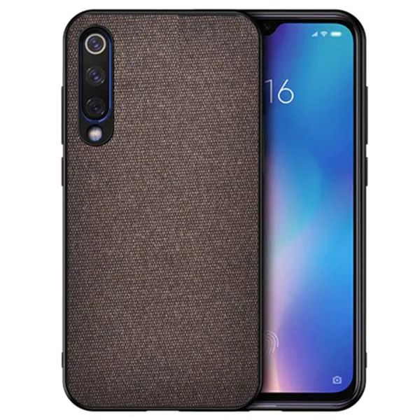 Caso de telefone móvel de tecido simples para Xiaomi Mi 9