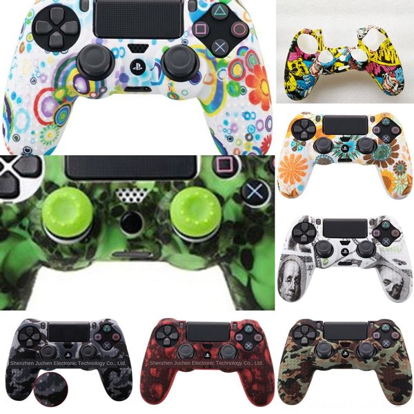 

sl0mj 2020 housing kit controller new shell w buttons gamepad for ps4 handle cover case white purple selling