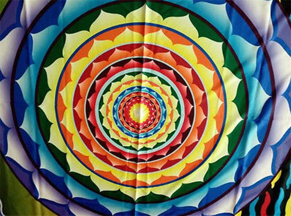 

2018 new summer us seller round mandala indian tapestry beach mat blanket towel