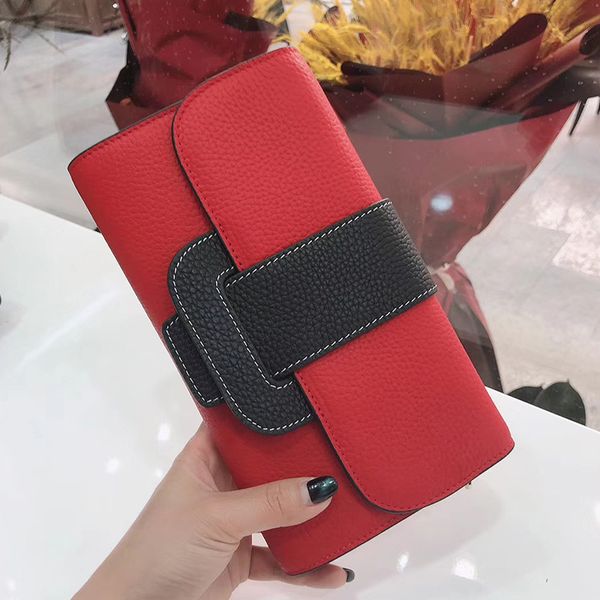 

2020 summer new simple clutch bag super fire net red hit color shoulder bag fashion chain