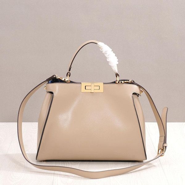 

luxurious2019 leather genuine lady rotating buckle tuba kitten cowhide woman oblique satchel hand bill of lading shoulder package