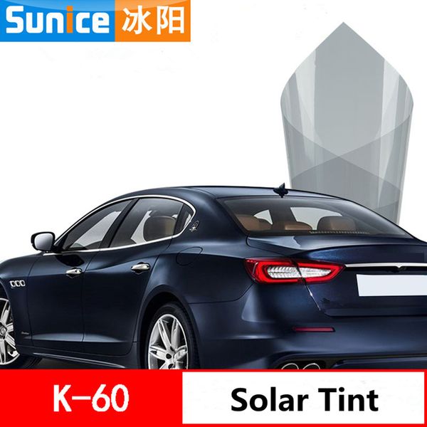 

car window tint film tinting 60%vlt glass sticker decal sunshade uv-proof scratch resistant for auto home glue tinted solar tint