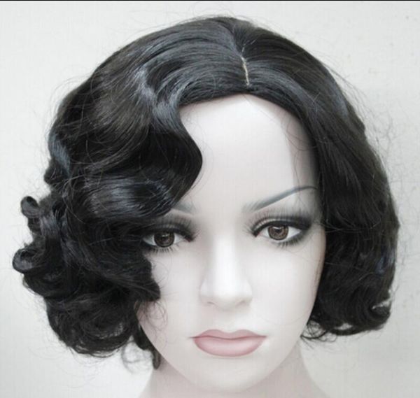 Wig Excellent Black Short Curly Wave Women Women Ladies Daily Wig Mohawk Wigs Outre Lace Front Wigs From Wig76768 30 14 Dhgate Com