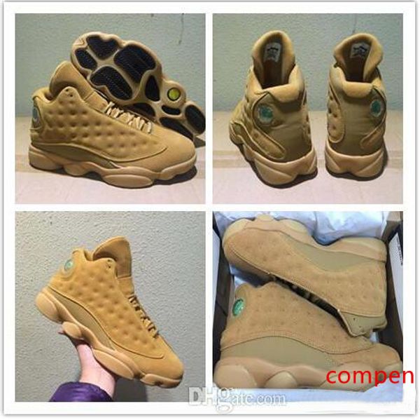 

13 basketball shoes winter wheat golden harvest elemental gold altitude l&r men 13s basketball sneaker athletic sports shoes with box