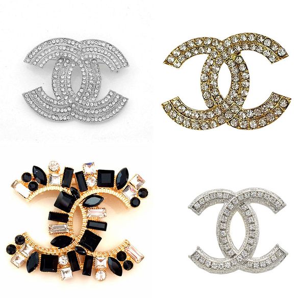 

New arrival brand de igner brooche famou pearl luxury brooch imple letter brooch pin elegant women fa hion jewelry co tume decoration