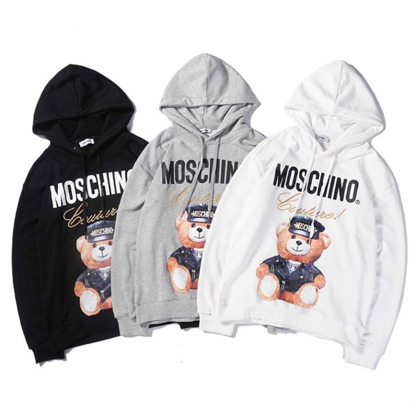 

designer hoodie women and men hooded sweatshirts stylish fashion tide long sleeve hoodies brand pullover casual streetwear size m-2xl-lc1, Black