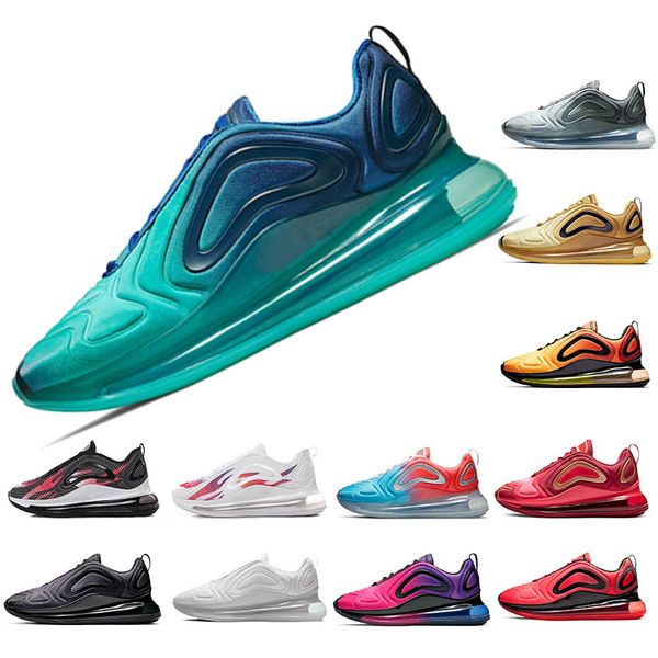 

Fa hion 720 cu hion men running hoe women trainer neaker green black white red grey gold un et rainbow de igner hoe eur 36 45