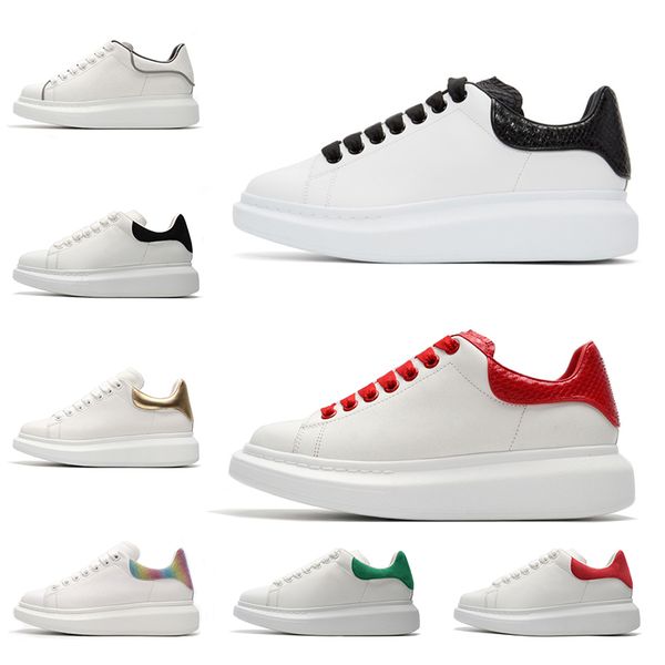 

2020 designer shoes for men women fashion platform sneakers triple black white leather suede mens flat casual shoe with dust bag size 36-44