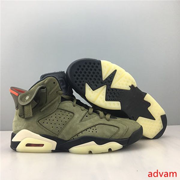 

with 2019 mens basketball shoes sneakers 6s medium olive suede outdoor sports shoes for men brand designer trainers us7.5-13