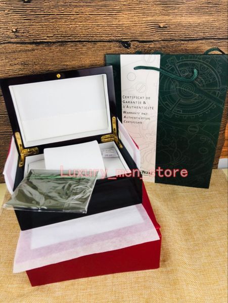 

Factory upplier luxury watche boxe brand watch boxe ca e luxury watch di play watch box for ap with paper work original new wood gift