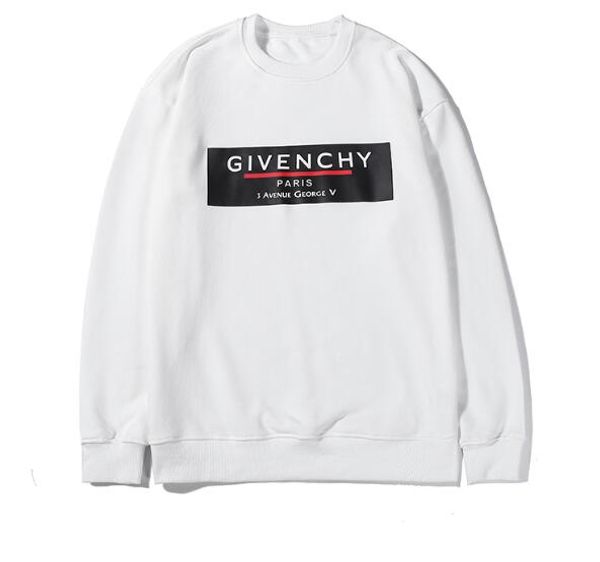 

givenchy men мода top mens конструктора тавра медузы толстовка высокого качество paris hip hop повседневная толстовка женщина мужчины мода o, Black