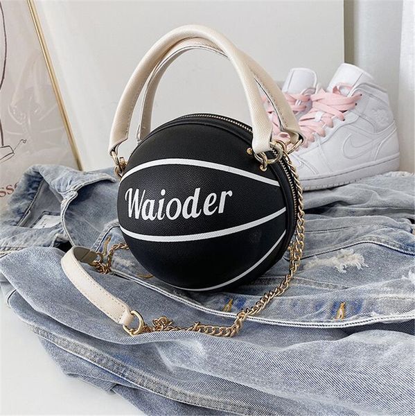 

basketball- luxury ladies tote handbag messenger bag women's chains solid bags for women handbags women bags #67596