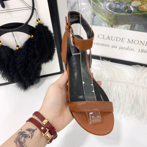 

women sandals summer flats large couragous sandals girls casual leisure shoes designer ladies beach sandales dames wear, Black