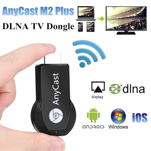 Anycast M2 Plus Tv Dongle Receiver Airmirrior Miracast 1080p 1pcs Anycast M2 Plus Tv Dongle Receiver Airmirrior Miracast 1080p Hdmi Wifi Display Wireless Dlna Airplay