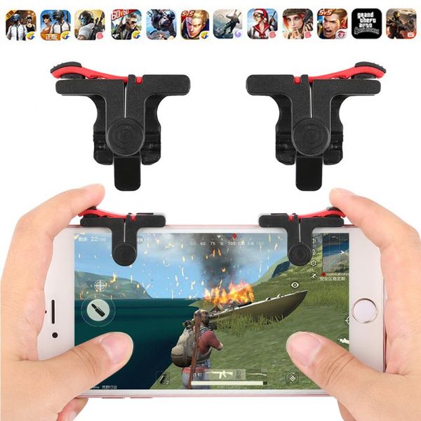 

mobile phone game aim key smart phone games l1r1 shooter controller pubg for iphone xiaomi huawei gamepad trigger fire button