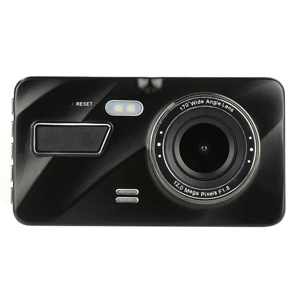 

4.0" ips touchscreen car dvr dash camera recorder car black box full hd 1080p 2ch 170Â° wide view angle night vision g-sensor