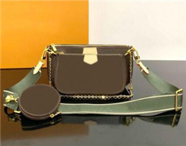 

классические три части сумка печать цветы 3 в 1 цепь сумка lady натуральной кожи кошелек ремень crossbody плечо портмоне