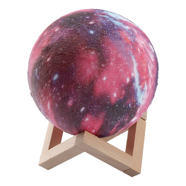 

2019 usb touch led night light 3d print moon lamp led night lamp dropship colorful change home decor creative gift moon light