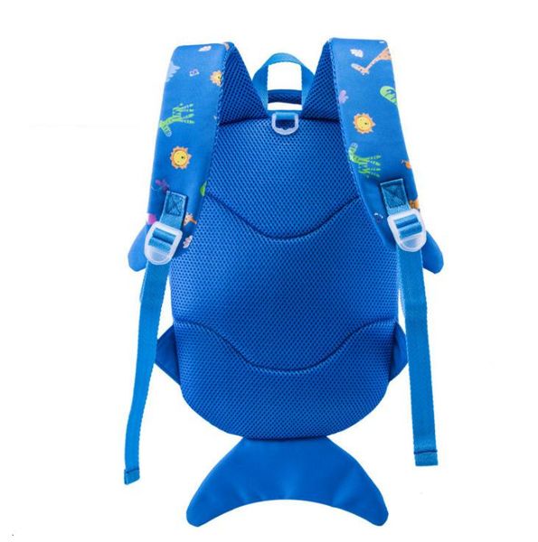 

students in designer school bag card love cartoon dolphin backpack ultralight -- breathable bag suitable for children under the age of four