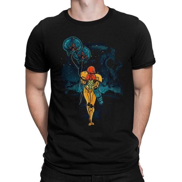 

metroid graphic t shirt samus aran shirt men women sizes, White;black