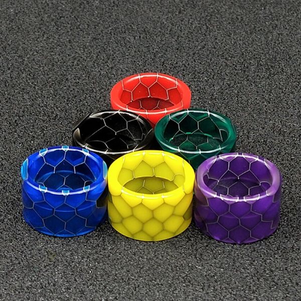 

TFV8 BABY II Drip Tip Honeycomb Cobra Epoxy Resin Snakeskin Grid Wide Bore Mouthpiece Fit TFV8 BABY V2 DHL Free