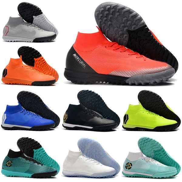 

2019 Мужские футбольные бутсы CR7 Mercurial SuperflyX 6 Elite IC TF Футбольные бутсы Neymar ACC Superfly VI Футбольные бутсы с закрытым покрытием