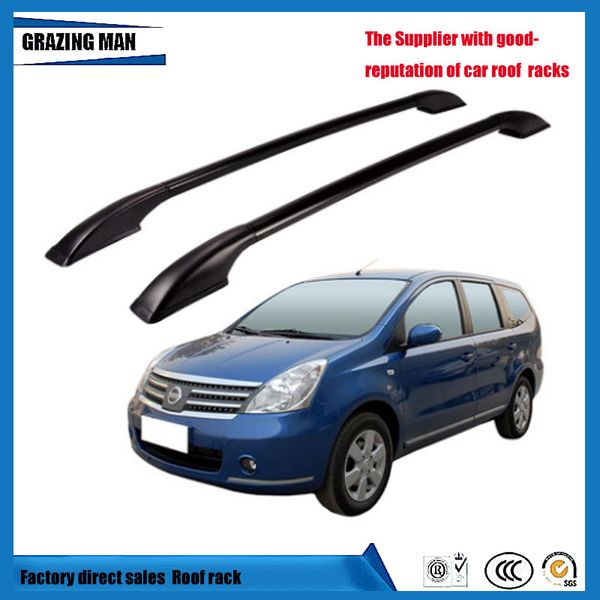 

for geniss roof racks bars side rail luggage bar travel storage luggage roof rail aluminum alloy