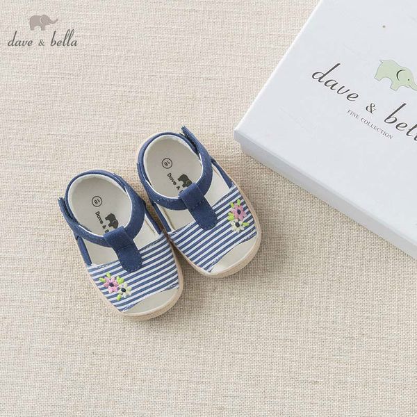 

db6986 dave bella baby girls soft first walkers baby canvas shoes